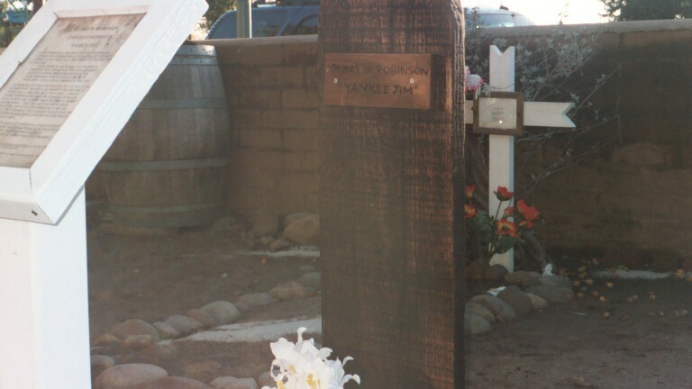 Yankee Jim's gravesite