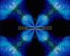 Blue Ray Mandala by medium Bonnie Vent