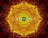 Autumn Sunrise Mandala by medium Bonnie Vent